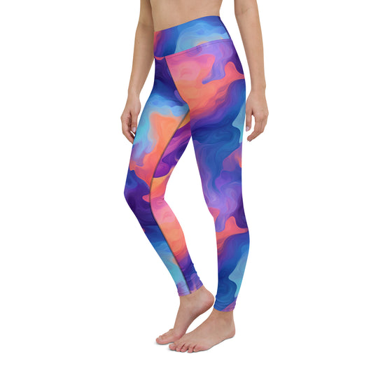 [Luxe Chic] Flamin Hot Yoga Leggings Leggings The Hyper Culture