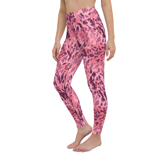 [Wild Side] Pinkie Spots Yoga Leggings Leggings The Hyper Culture