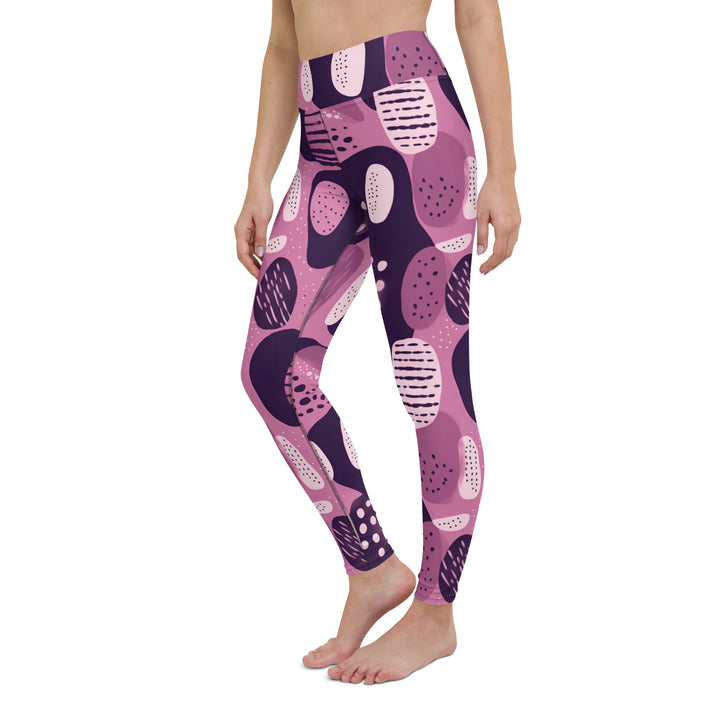 [GeoModa] Flintstones Jazz Yoga Leggings Leggings The Hyper Culture