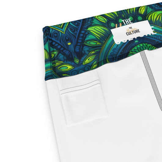 [Luxe Chic] Aqua Nouveau Yoga Leggings Leggings The Hyper Culture