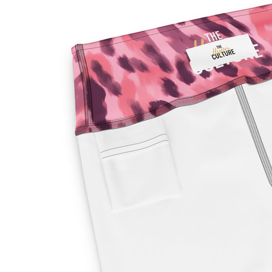 [Wild Side] Pinkie Spots Yoga Leggings Leggings The Hyper Culture