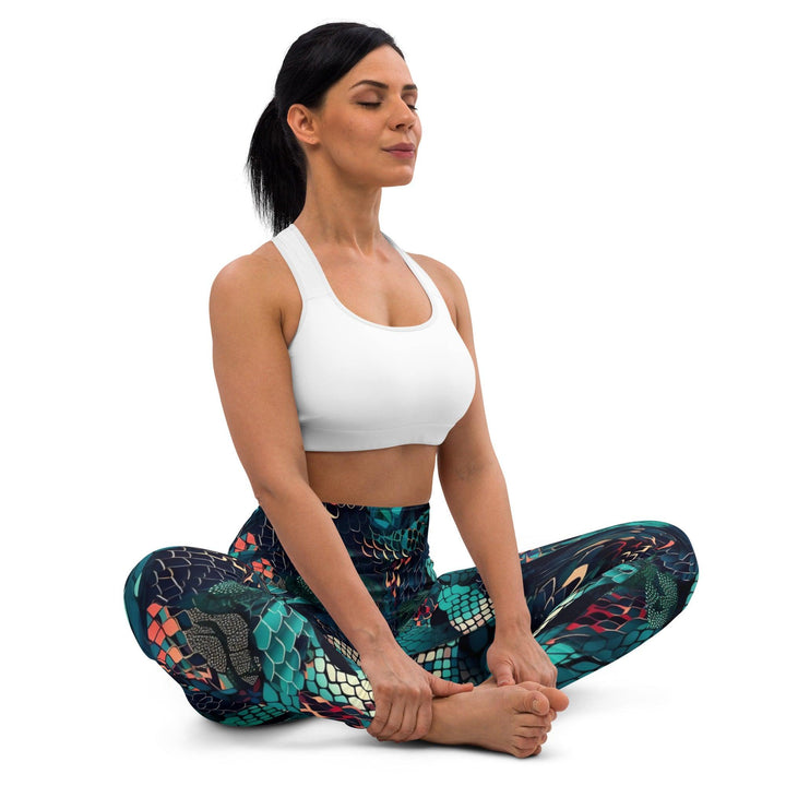 [Wild Side] Slick n Scale Yoga Leggings Leggings The Hyper Culture