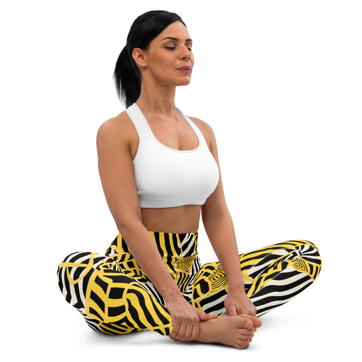 [Wild Side] Zebralicious Yoga Leggings Leggings The Hyper Culture