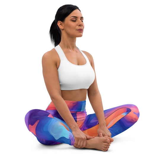 [Luxe Chic] Flamin Hot Yoga Leggings Leggings The Hyper Culture