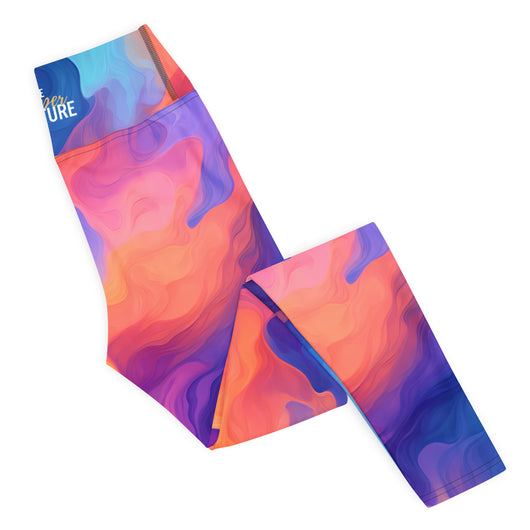 [Luxe Chic] Flamin Hot Yoga Leggings Leggings The Hyper Culture