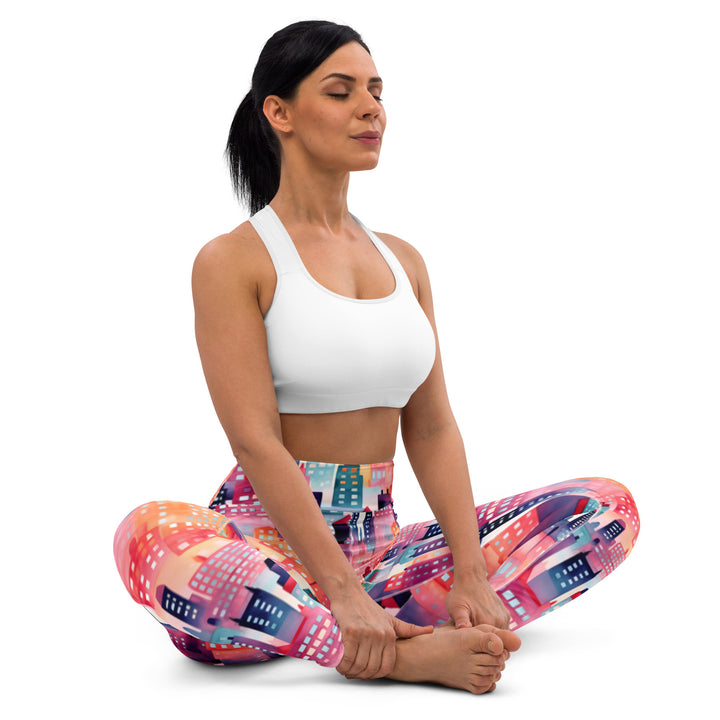 [Odyssey Chic] Talkin Cities Yoga Leggings Leggings The Hyper Culture