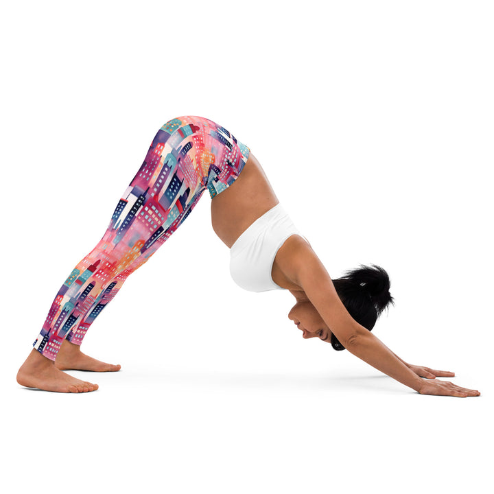 [Odyssey Chic] Talkin Cities Yoga Leggings Leggings The Hyper Culture