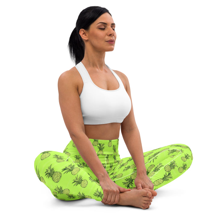 [Fruitilicious] Greenanas Yoga Leggings Leggings The Hyper Culture