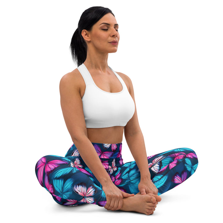 [Wild Side] Butterfly Effect Yoga Leggings Leggings The Hyper Culture