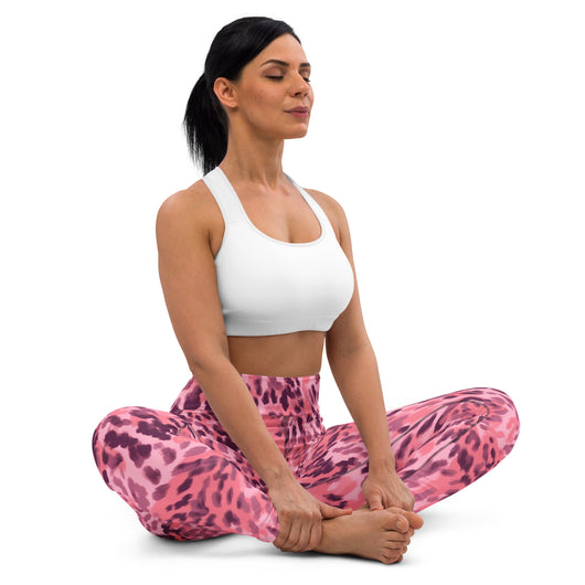 [Wild Side] Pinkie Spots Yoga Leggings Leggings The Hyper Culture