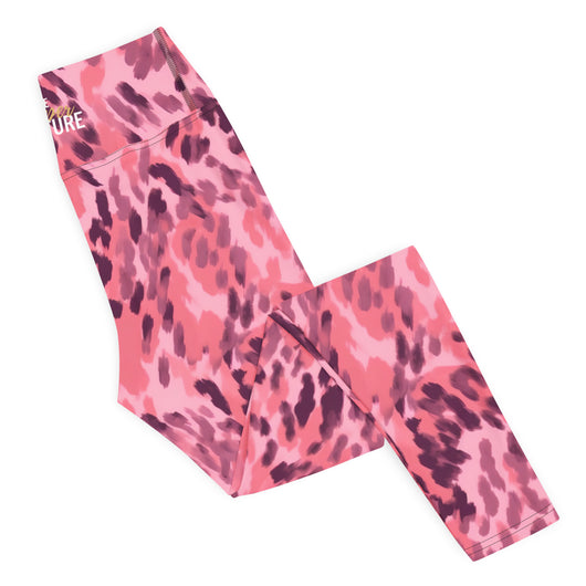 [Wild Side] Pinkie Spots Yoga Leggings Leggings The Hyper Culture