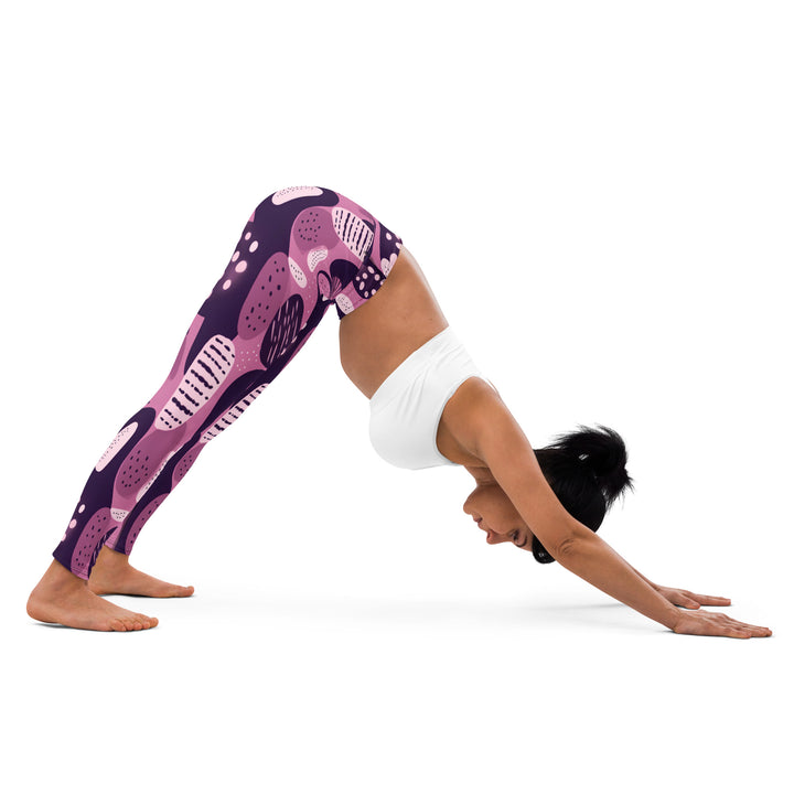 [GeoModa] Flintstones Jazz Yoga Leggings Leggings The Hyper Culture