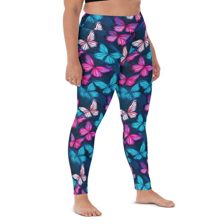 [Wild Side] Butterfly Effect Yoga Leggings Leggings The Hyper Culture