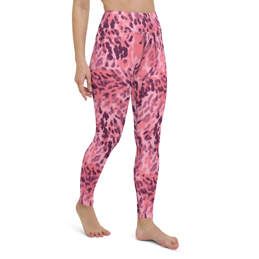 [Wild Side] Pinkie Spots Yoga Leggings Leggings The Hyper Culture