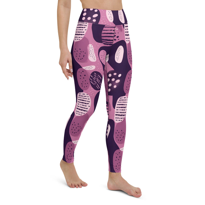 [GeoModa] Flintstones Jazz Yoga Leggings Leggings The Hyper Culture