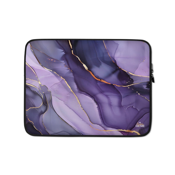 [Luxe Chic] Amethyst Gleam Laptop Sleeve
