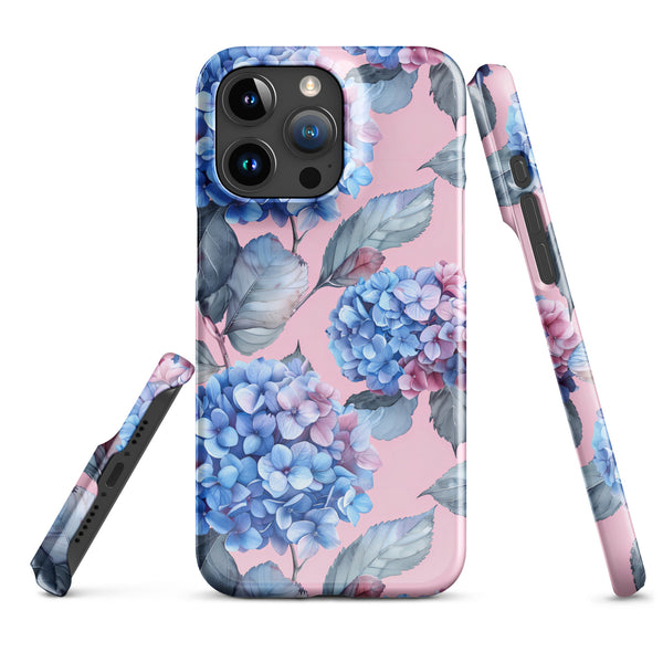 [Floral Bloom] Blushing Hydrangea Snap Case for iPhone®