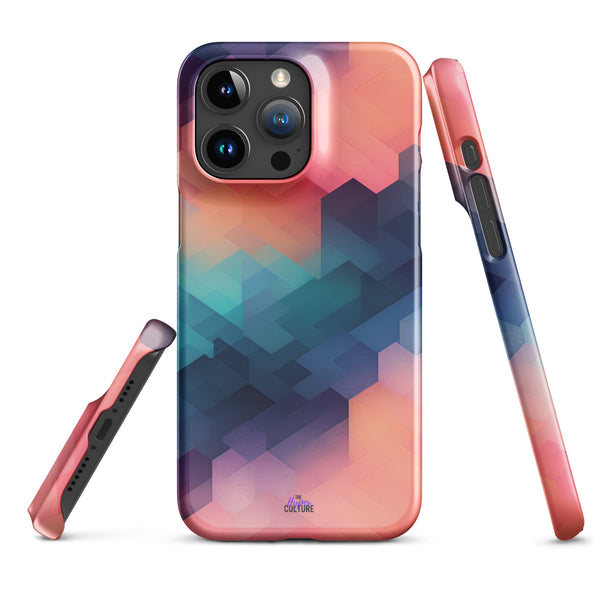 [GeoModa] Cubic Blush Snap case for iPhone®