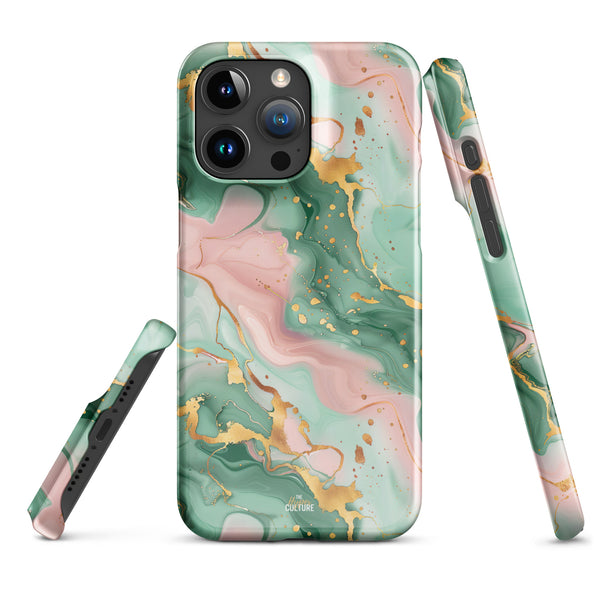 [Luxe Chic] Mint Blush Snap case for iPhone®