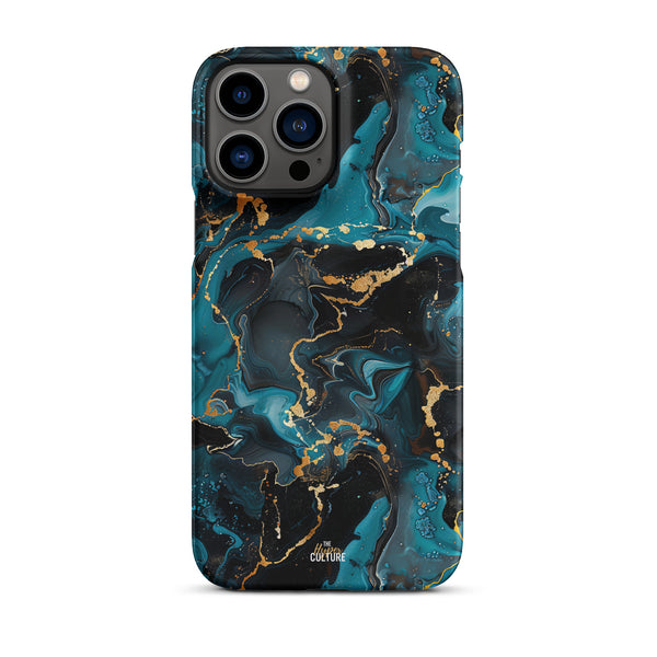 [Luxe Chic] Obsidian Waves Snap case for iPhone®