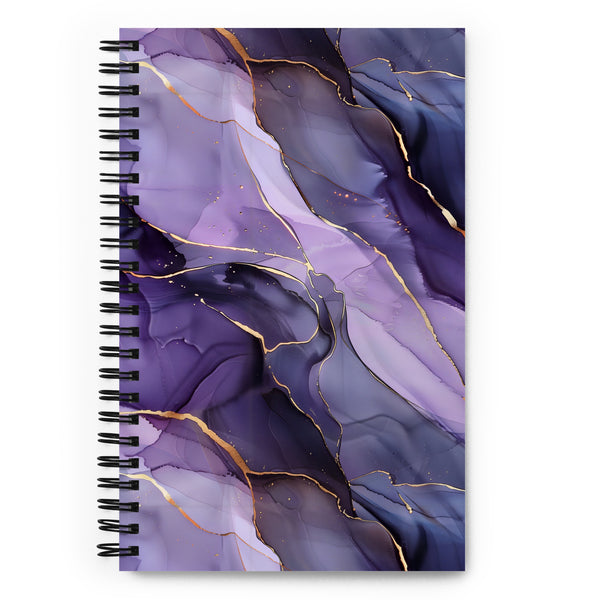 [Luxe Chic] Amethyst Gleam Spiral Notebook