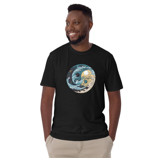 [Yin Yang] Perfect Storm Short-Sleeve Unisex T-Shirt T-shirt The Hyper Culture