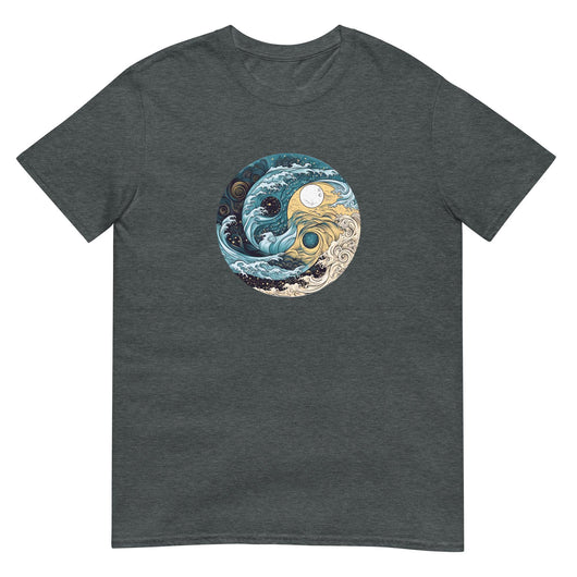 [Yin Yang] Perfect Storm Short-Sleeve Unisex T-Shirt T-shirt The Hyper Culture