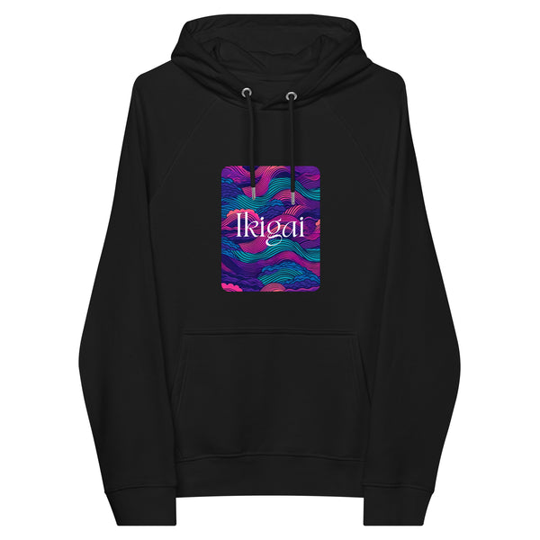 [THC Signature] Ikigai Unisex Eco Raglan Hoodie