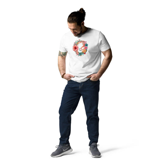 [Floral Bloom] Abundance Unisex organic cotton t-shirt T-shirt The Hyper Culture