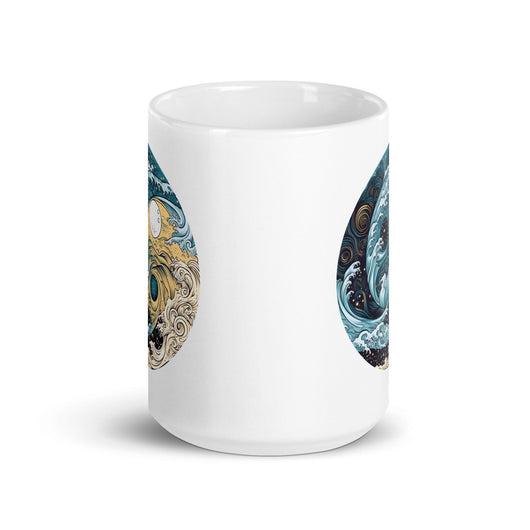 [Yin Yang] Perfect Storm White Glossy Mug Mugs The Hyper Culture