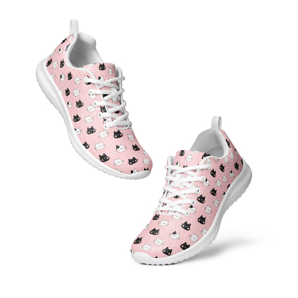 [Pop Toon] Purrfect Pals Women’s Ultralight Flyknit Athletic Shoes