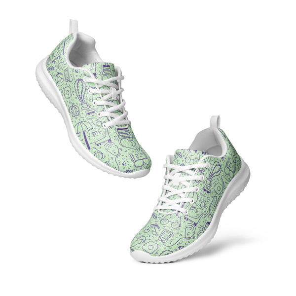 [Pop Toon] Messy Chic Women’s Ultralight Flyknit Athletic Shoes
