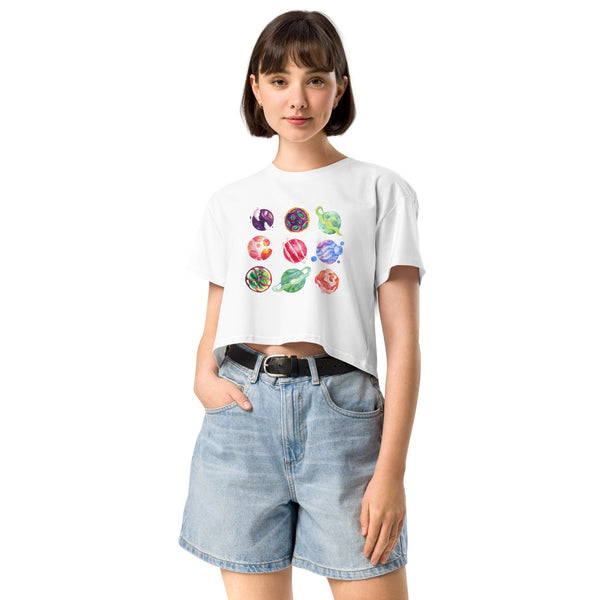 [Astral Vision] Stellar Spheres Women’s Crop Top