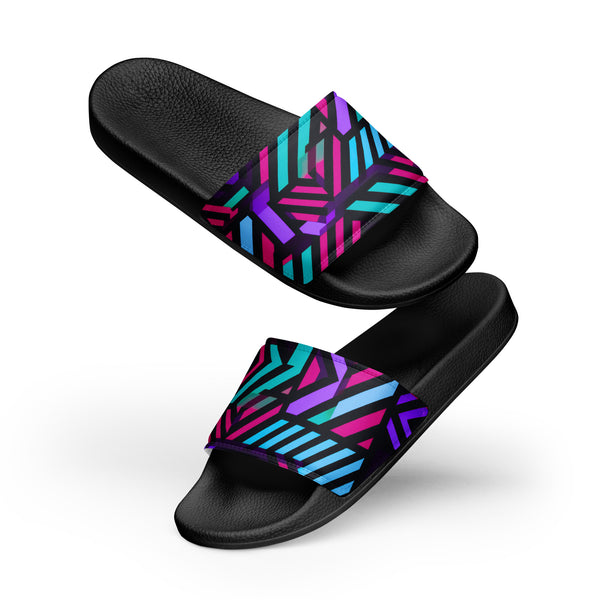 [GeoModa] Poly Pizzazz Women's Slides