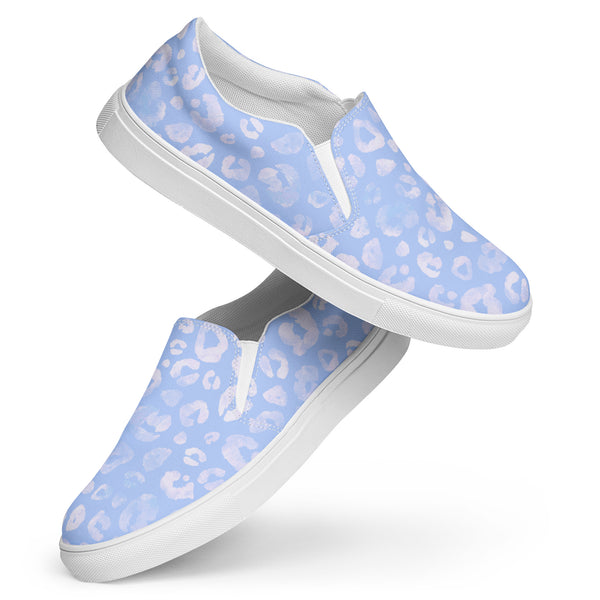 [Wild Side] Azure Roar Women’s Slip-on Canvas Shoes