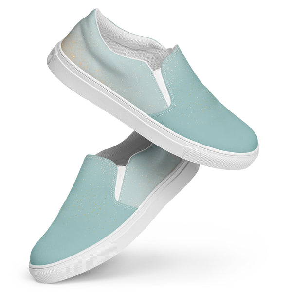 [THC Basics] Shimmering Showers Women’s Slip-on Canvas Shoes