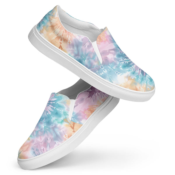 [Gypsy Soul] Sorbet Splash Women’s Slip-on Canvas Shoes